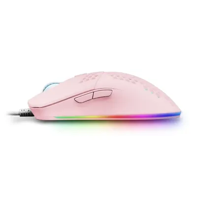 Mars Gaming MMAXP Ratón Gaming 12400DPI Rosa