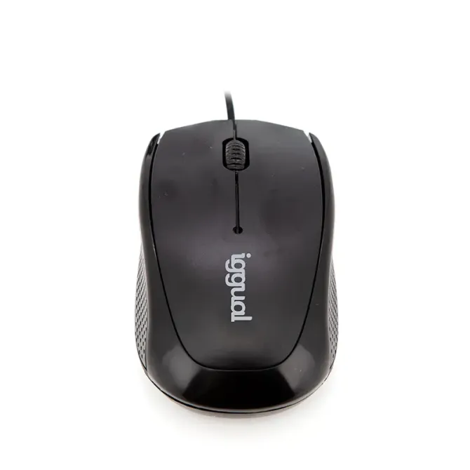 Iggual ratón óptico com-basic-800dpi negro