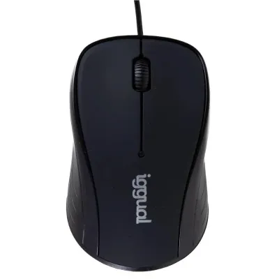 Iggual ratón óptico xs-kids-1600dpi negro
