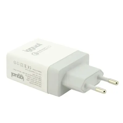 Iggual Cargador 2xUSB Quickcharge 3.0 30W Iggual Cargador 2xUSB Quickcharge 3.0 30W