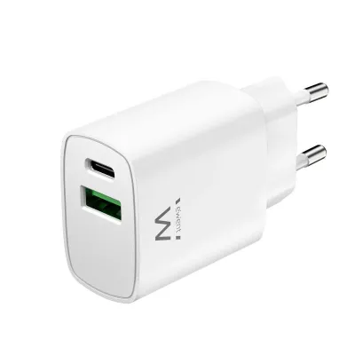 Ewent EW1321 Cargador de Pared USB-C Quick Charge 3.0 20W Ewent EW1321 Cargador de Pared USB-C Quick Charge 3.0 20W