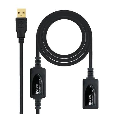 Nanocable Cable Prolongador Amplificador USB 2.0 Tipo A
