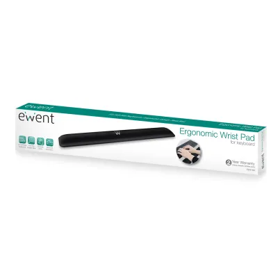 Ewent EW3180 Reposamuñecas Negro Ewent EW3180 Reposamuñecas Negro