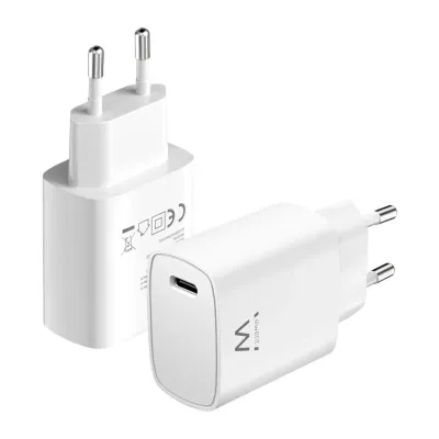 Ewent Cargador de Pared USB-C 20W Carga Rápida