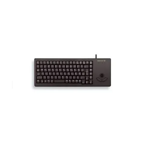 Cherry teclado xs plano trackball negro