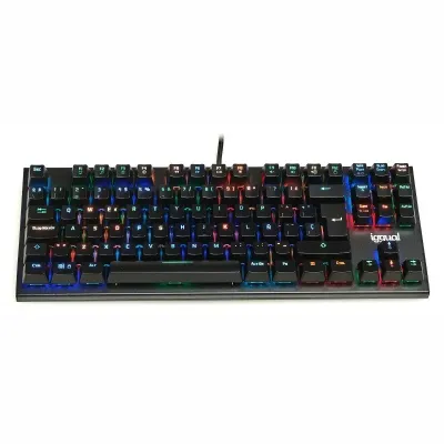 Iggual teclado gaming tkl mecánico onyx rgb negro Iggual teclado gaming tkl mecánico onyx rgb negro