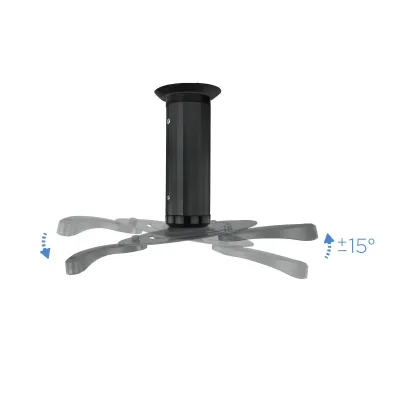 TooQ Soporte Proyector Universal Techo Negro TooQ Soporte Proyector Universal Techo Negro