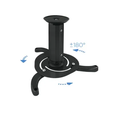TooQ Soporte Proyector Universal Techo Negro TooQ Soporte Proyector Universal Techo Negro