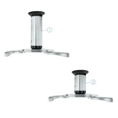 TooQ Soporte Proyector Universal Techo Plata TooQ Soporte Proyector Universal Techo Plata
