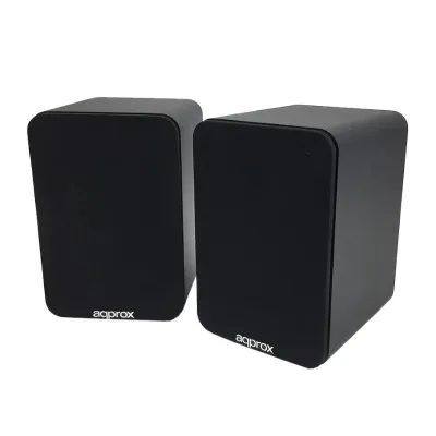 Approx APPSPK02BK Altavoces Inalámbricos Negros con 2 Soportes Approx APPSPK02BK Altavoces Inalámbricos Negros con 2 Soportes