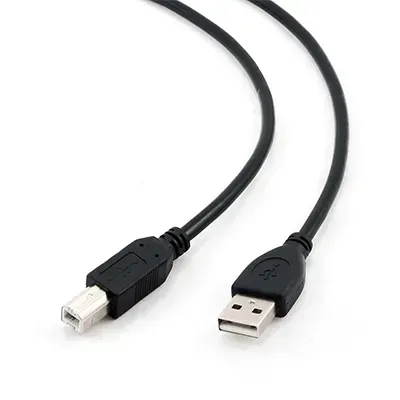 Gembird cable usb 2.0 tipo a/m-b/m 1.8 mts negro Gembird cable usb 2.0 tipo a/m-b/m 1.8 mts negro