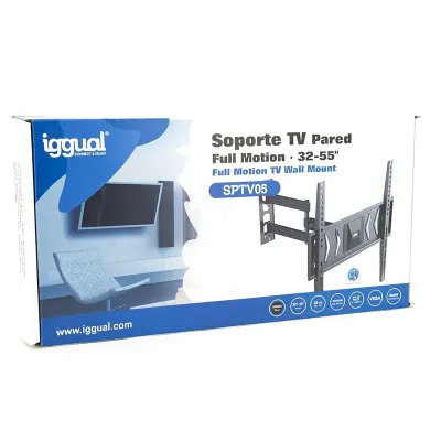 Iggual SPTV05 Soporte TV 32"/55" VESA 400x400 Max 25Kg