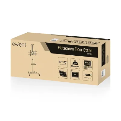 Ewent EW1540 Soporte Móvil de Suelo para TV 37"-70" VESA