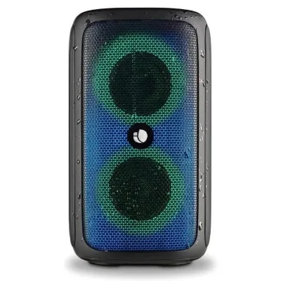 NGS Roller Beast Black Altavoz Portátil Bluetooth RGB 32W