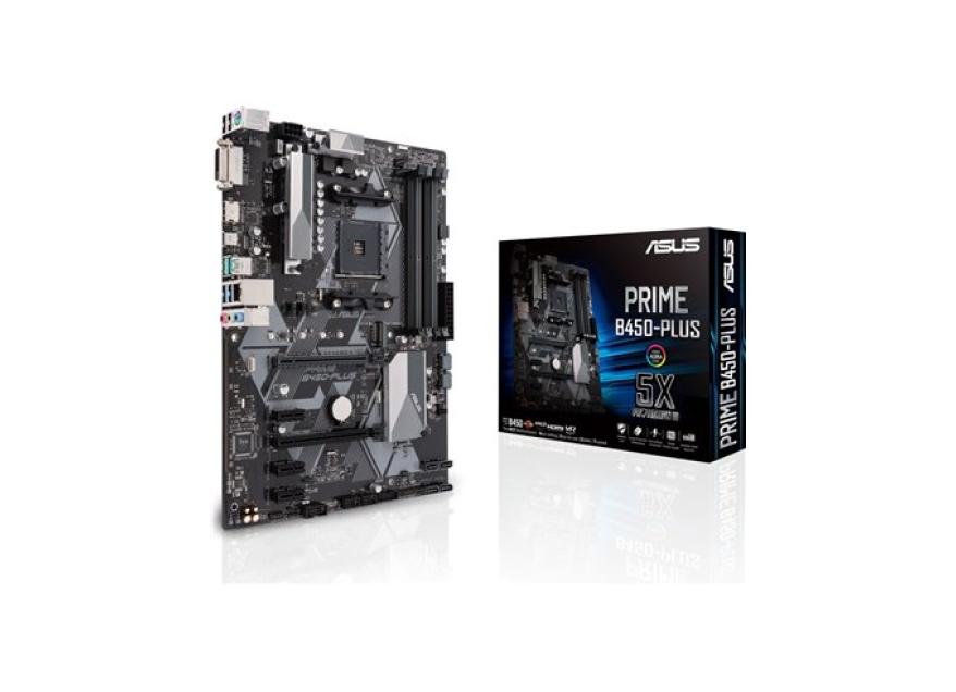 ASUS Prime B450 Plus ATX Socket AM4 con Aura Sync | TechLife.es