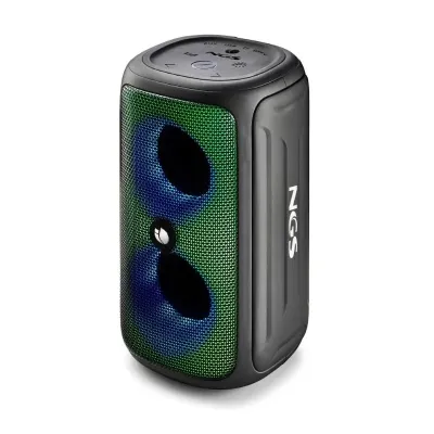 NGS Roller Beast Black Altavoz Portátil Bluetooth RGB 32W