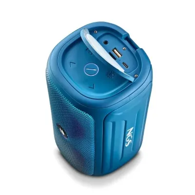 NGS Roller Beast Azure Altavoz Portátil Bluetooth RGB 32W