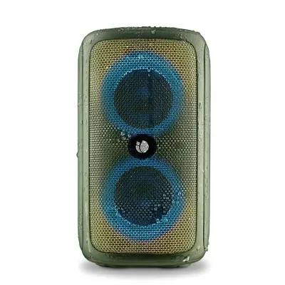 NGS Roller Beast Green Altavoz Inalámbrico 32W Bluetooth RGB