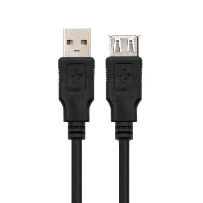 Nanocable Cable USB 2.0 Tipo A a USB Tipo A Macho/Hembra 3m Nanocable Cable USB 2.0 Tipo A a USB Tipo A Macho/Hembra 3m