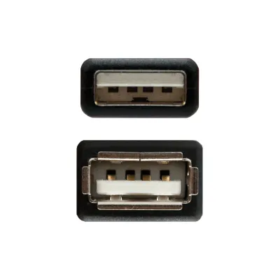 Nanocable Cable USB 2.0 Tipo A a USB Tipo A Macho/Hembra 3m Nanocable Cable USB 2.0 Tipo A a USB Tipo A Macho/Hembra 3m