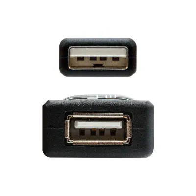 Nanocable Cable Prolongador USB 2.0 Tipo A Macho/Hembra 5m Negro Nanocable Cable Prolongador USB 2.0 Tipo A Macho/Hembra 5m Negro