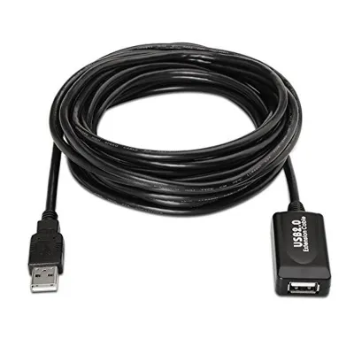Nanocable Cable Prolongador USB 2.0 Tipo A Macho/Hembra 5m Negro Nanocable Cable Prolongador USB 2.0 Tipo A Macho/Hembra 5m Negro