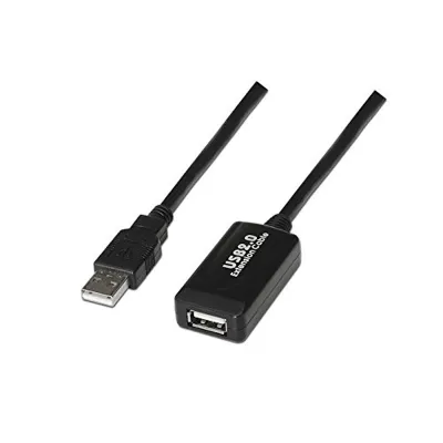Nanocable Cable Prolongador USB 2.0 Tipo A Macho/Hembra 5m Negro Nanocable Cable Prolongador USB 2.0 Tipo A Macho/Hembra 5m Negro