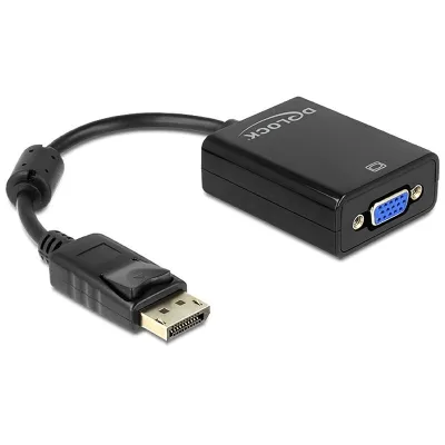 Delock adapt. displayport macho/vga hembra negro Delock adapt. displayport macho/vga hembra negro