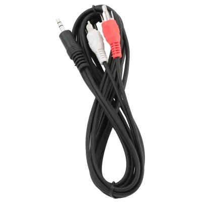Gembird cable audio 3.5mm(m) a 2 rca(m) 2.5 mts Gembird cable audio 3.5mm(m) a 2 rca(m) 2.5 mts