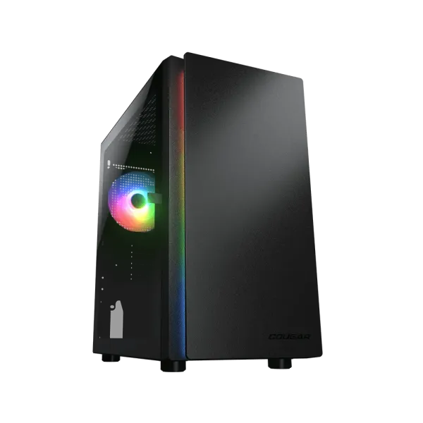 Cougar Purity RGB Cristal Templado USB 3.0 Negra