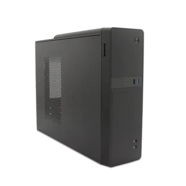 CoolBox T310 Slim MATX USB-C Negra + Fuente de Alimentación 500W