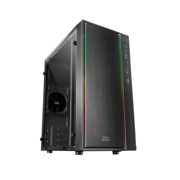 Mars Gaming MCM USB 3.0 con Ventana Negra
