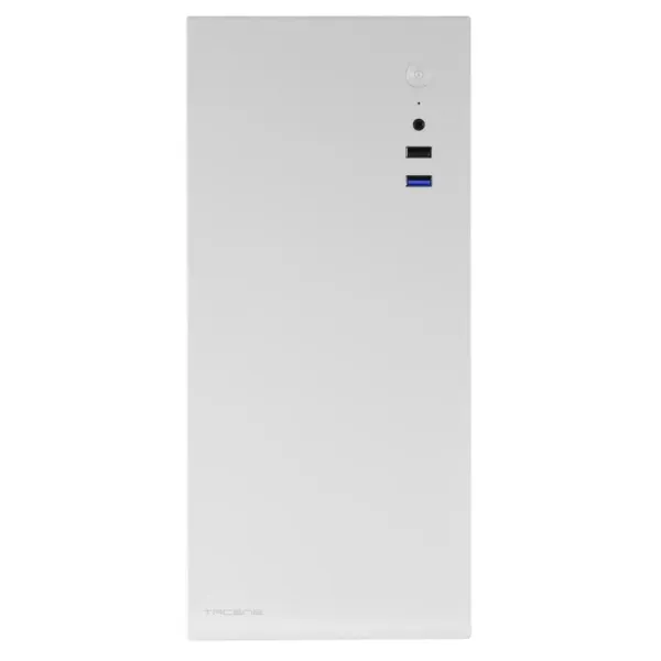 Tacens ORUMX Caja Minitorre Slim MicroATX Ultra Compacta Ventilador Trasero 80mm Blanco