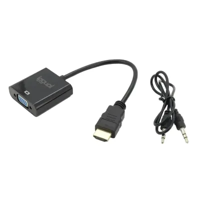 Iggual adaptador hdmi a vga + audio (3.5 mm) Iggual adaptador hdmi a vga + audio (3.5 mm)
