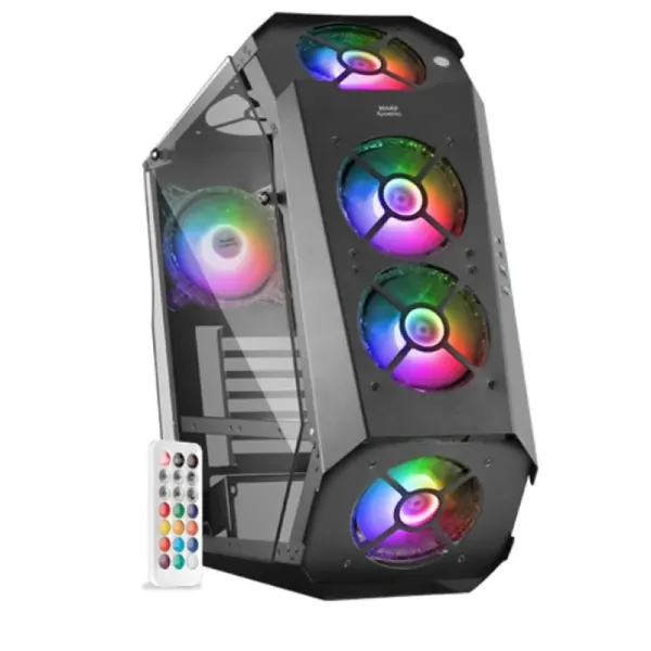Mars Gaming MC51 Cristal Templado USB 3.0 Negra