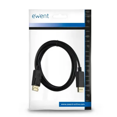 Ewent Cable Displayport V1.2 4K Macho/Macho 1m Negro