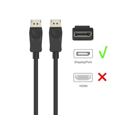 Ewent Cable Displayport V1.2 4K Macho/Macho 1m Negro