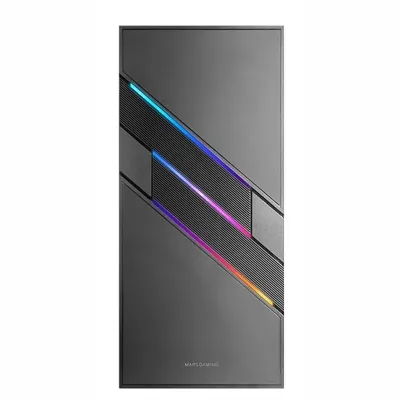 Mars Gaming MC-U3 Cristal Templado ARGB USB 3.0 Negra