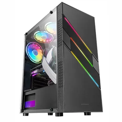 Mars Gaming MC-U3 Cristal Templado ARGB USB 3.0 Negra