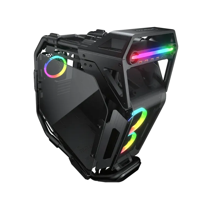 Cougar Cratus RGB Mid Tower Cristal Templado USB 3.2 Negra