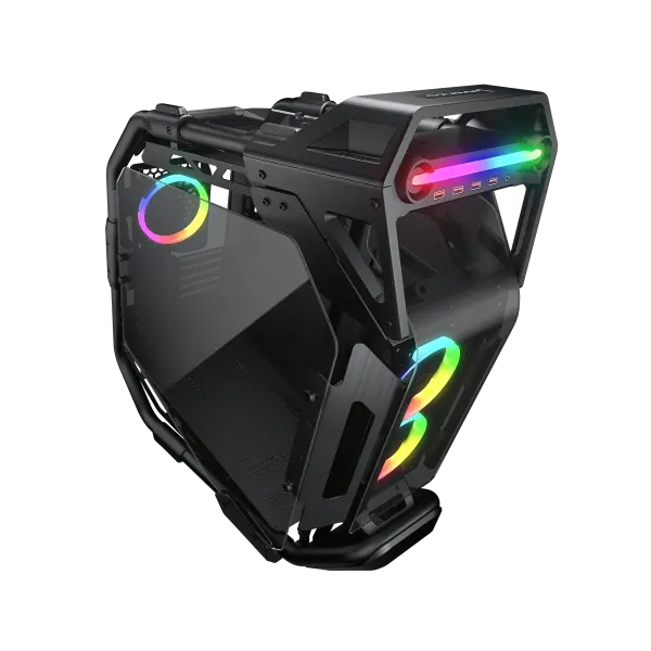 Cougar Cratus RGB Mid Tower Cristal Templado USB 3.2 Negra