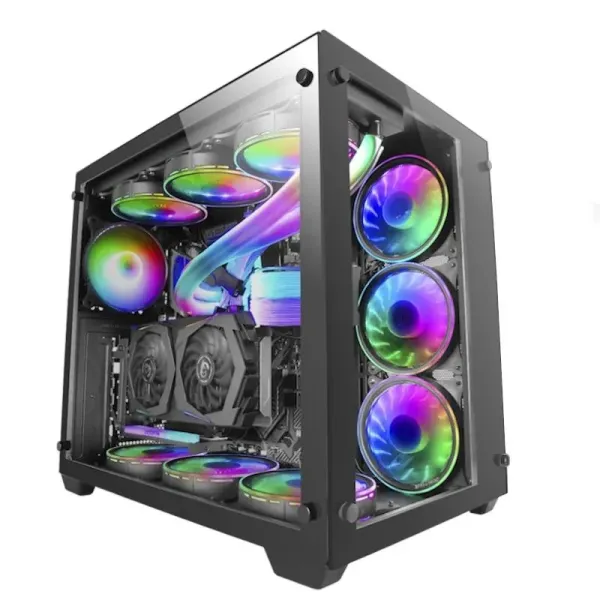 Mars Gaming MCV3 Torre XXL E-ATX Cristal Templado Lateral y Frontal 3.0 Negro