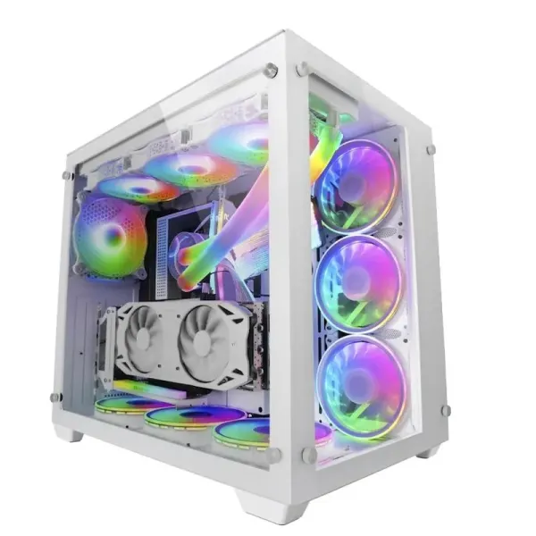 Mars Gaming MCV3 Torre XXL E-ATX Cristal Templado Lateral y Frontal 3.0 Blanco