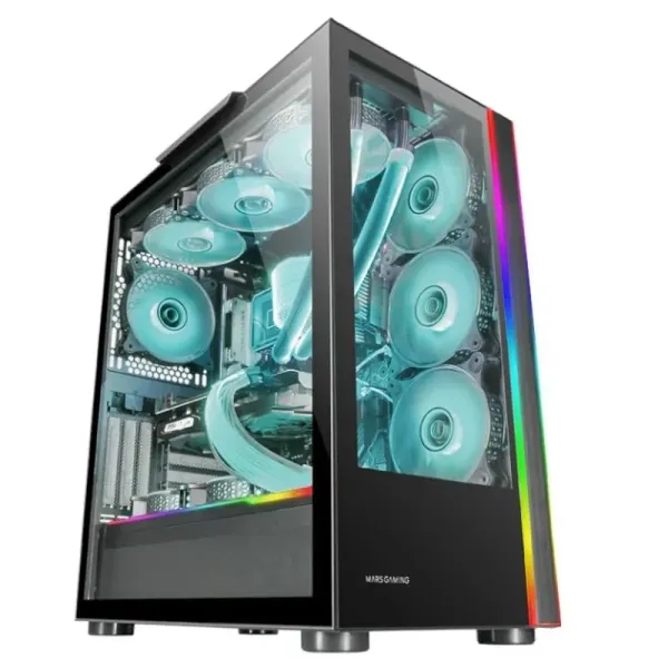 Mars Gaming MC-Ultra Torre Custom XXL Cristal Templado USB 3.0 ARGB Negra