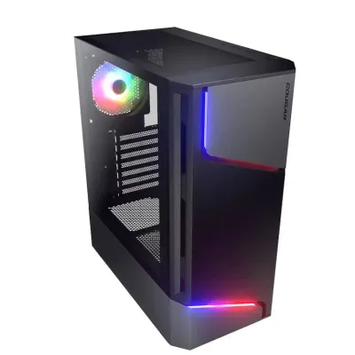 Cougar MX360 RGB Miditower ATX Cristal Templado USB 3.0 Negra