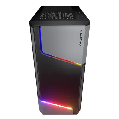 Cougar MX360 RGB Miditower ATX Cristal Templado USB 3.0 Negra