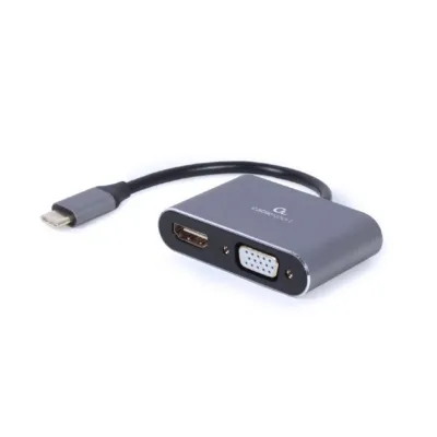 Gembird Adaptador USB-C a HDMI/VGA