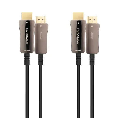 Nanocable Cable HDMI 2.1 AOC 8K Macho/Macho 20m Negro