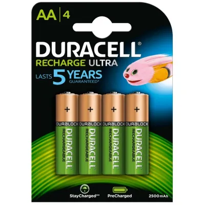 Duracell pila recargable hr6 aa 2500mah blister*4 Duracell pila recargable hr6 aa 2500mah blister*4