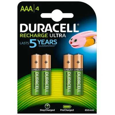 Duracell pila recargable hr03 aaa 900mah blister*4 Duracell pila recargable hr03 aaa 900mah blister*4